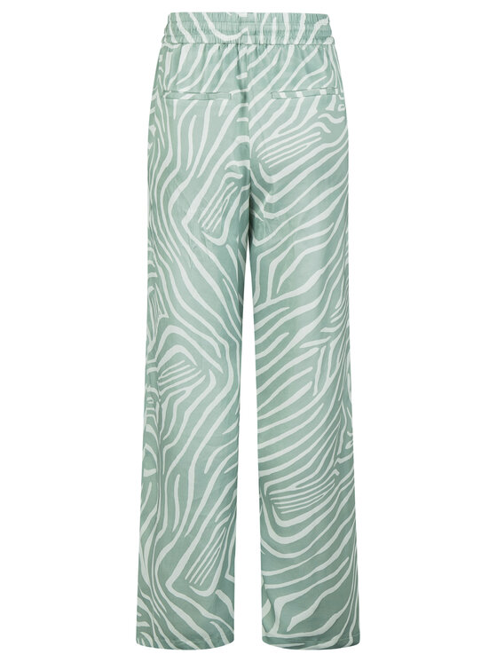 Marc Aurel Marc Aurel Spodnie materiałowe 1638 1001 24622 Zielony Loose Fit