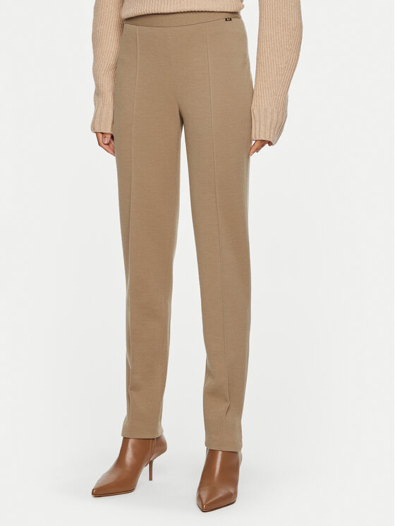 Luisa Spagnoli Luisa Spagnoli Hlače Minuendo 541298 Bež Slim Fit