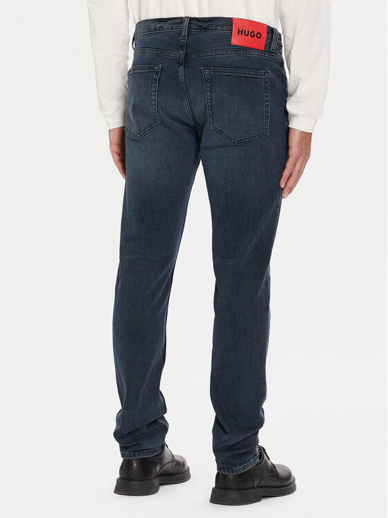 HUGO HUGO Jeansy 50547247 Granatowy Extra Slim Fit