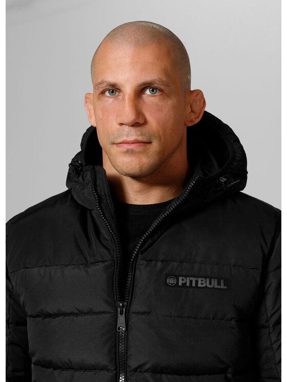 PITBULL PITBULL Kurtka zimowa DILLON Czarny Regular Fit