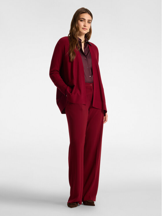 Elena Mirò Elena Mirò Maglione M009Z000768N036 Bordeaux Over Fit