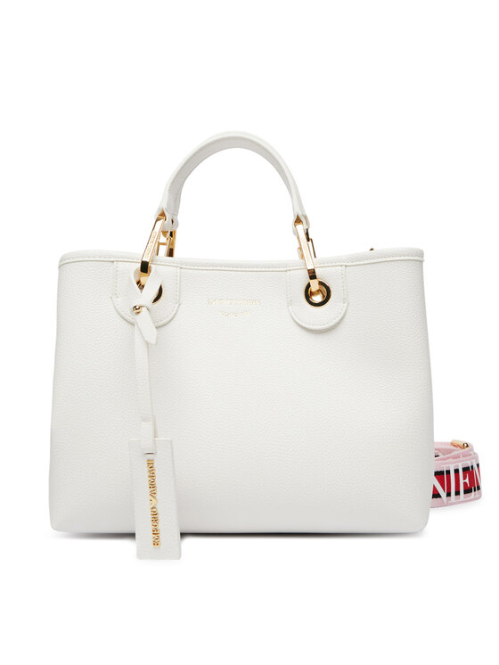 Emporio Armani Emporio Armani Ročna torba EW000361 AF12103 M0034 Bela