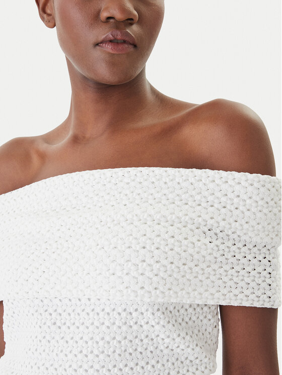 MICHAEL Michael Kors MICHAEL Michael Kors Blusa MS651ZVKS1 Bianco Regular Fit