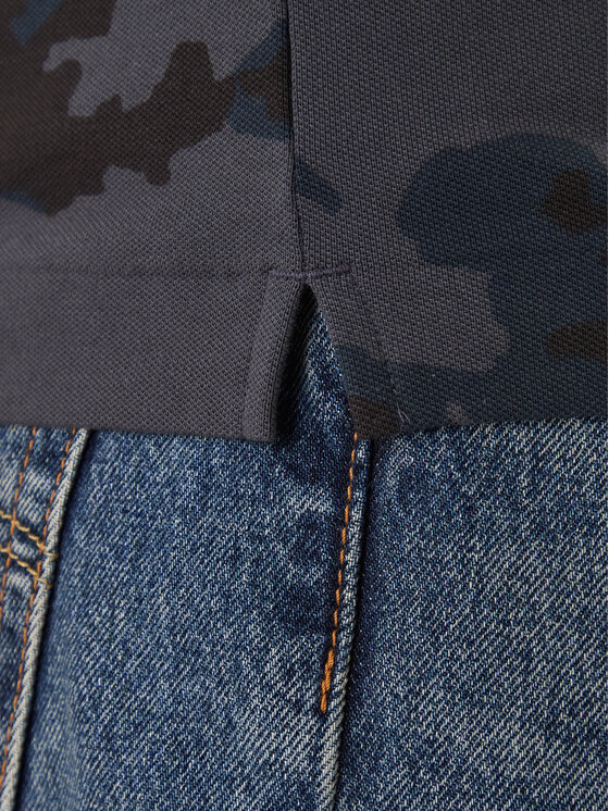 G-Star Raw G-Star Raw Polo marškinėliai Dunda D27035-C335 Tamsiai mėlyna Slim Fit