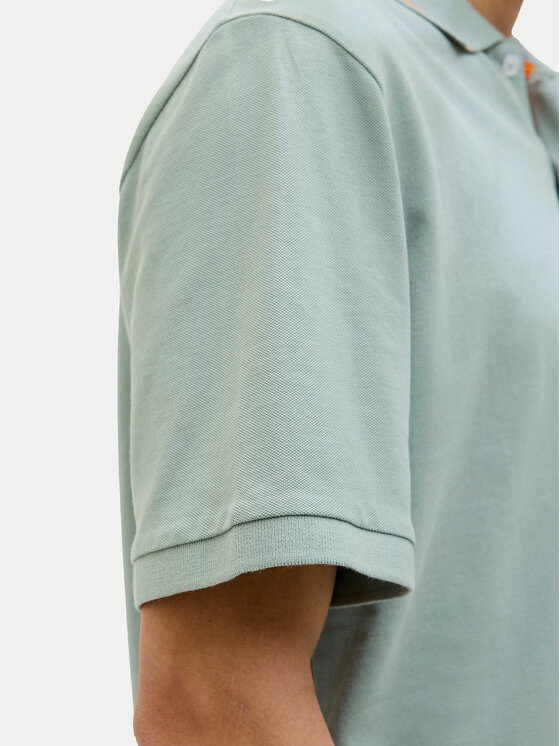 Jack&Jones Jack&Jones Polo Hudson 12269238 Zielony Regular Fit