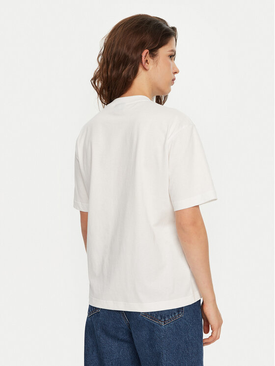 Karl Lagerfeld Jeans Karl Lagerfeld Jeans T-Shirt A1W17006 Biały Regular Fit