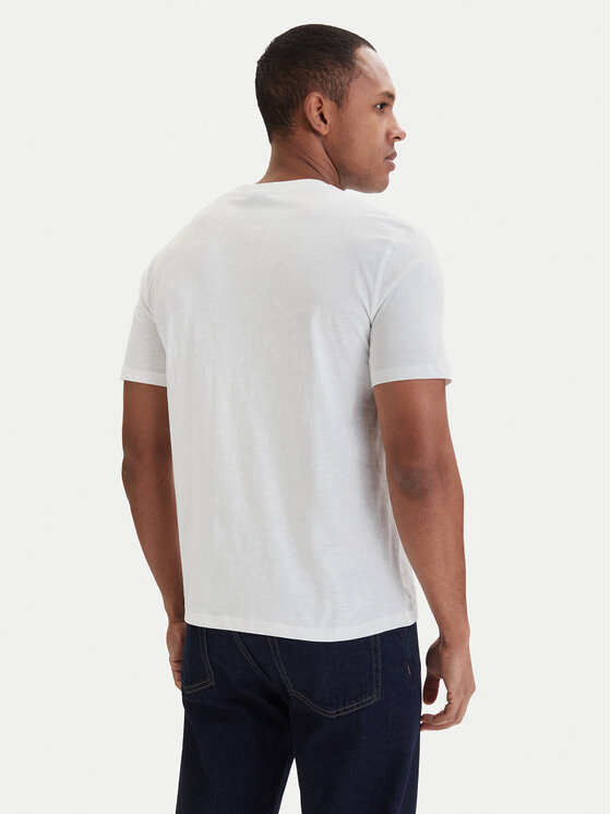 Aeronautica Militare Aeronautica Militare Marškinėliai 261TS2525UJ00686 Balta Regular Fit