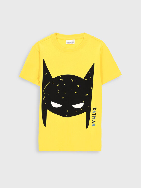 T-shirt BATMAN ZC2143202LIB Giallo Regular Fit