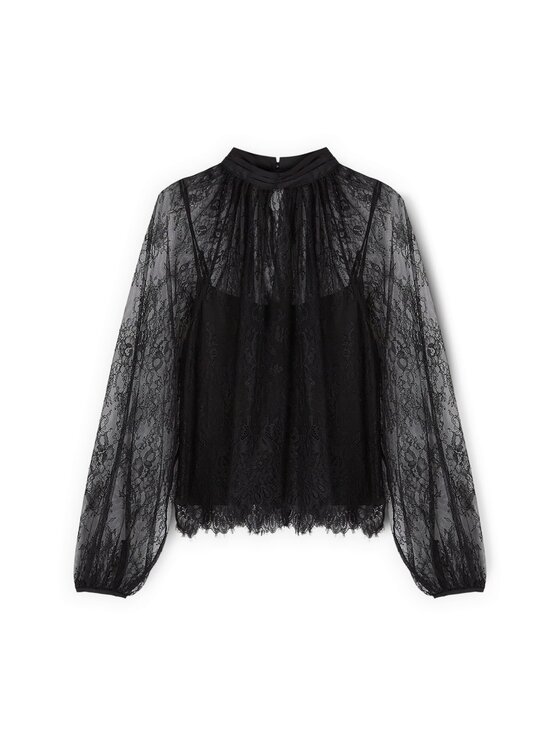 Motivi Motivi Blusa 2801W000746N033 Nero Regular Fit