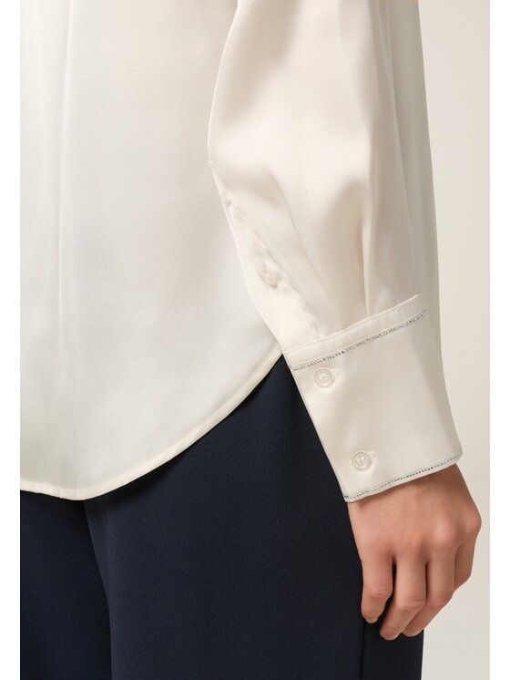 Oltre Oltre Camicia 5111R003015N011 Bianco Regular Fit