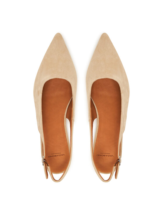 Vagabond Shoemakers Vagabond Shoemakers Baleriny Hermine 5733-140-11 Beżowy