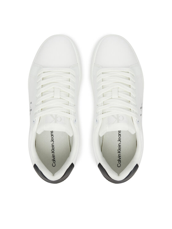 Calvin Klein Jeans Calvin Klein Jeans Sneakersy Classic Cupsole Mono Lth Wn YW0YW01902 Biały