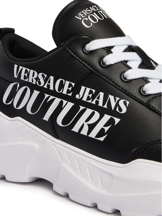 Versace Jeans Couture Versace Jeans Couture Sneakersy 80YA3SC1 Čierna