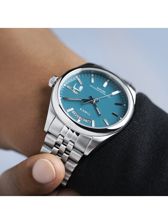 Timex Timex Ρολόι TW2V68000 Ασημί