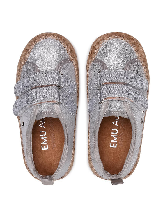 EMU Australia EMU Australia Espadrile Millner Metallic K12506 Srebrna