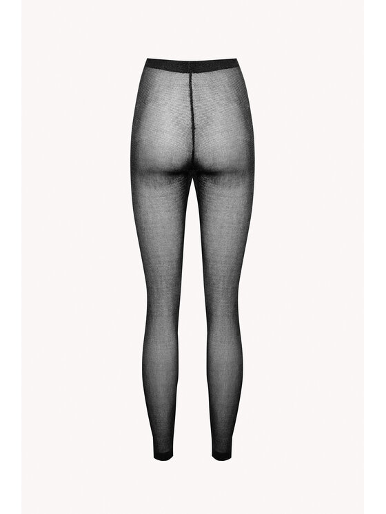 Epuzer Epuzer Leggings Metallic mesh Nero Standard Fit