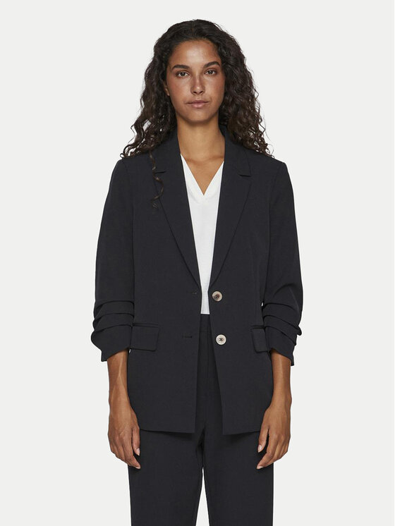 Vila Vila Sakko Mary 14096223 Schwarz Regular Fit
