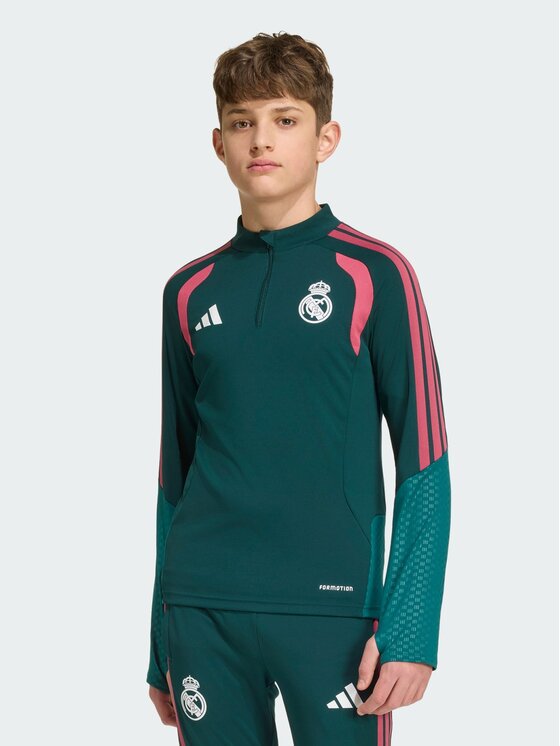 adidas adidas Bluza techniczna 169131 Zielony Slim Fit