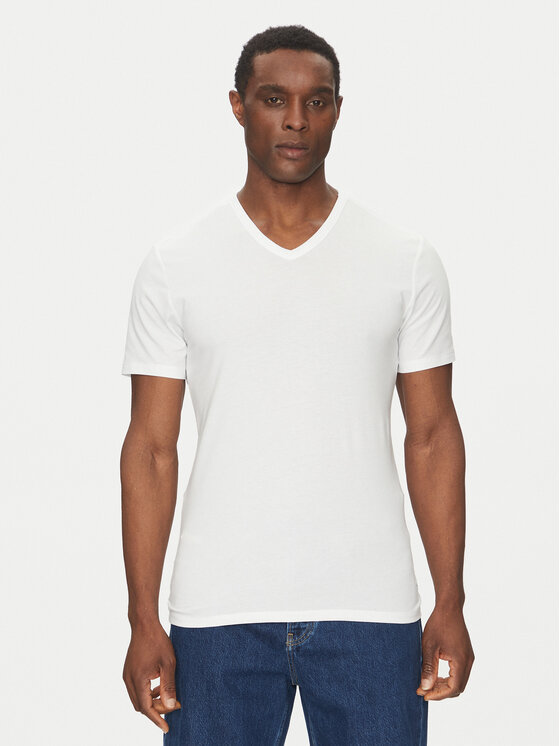 Calvin Klein Underwear Calvin Klein Underwear Súprava tričiek LV00NB4186 Biela Slim Fit