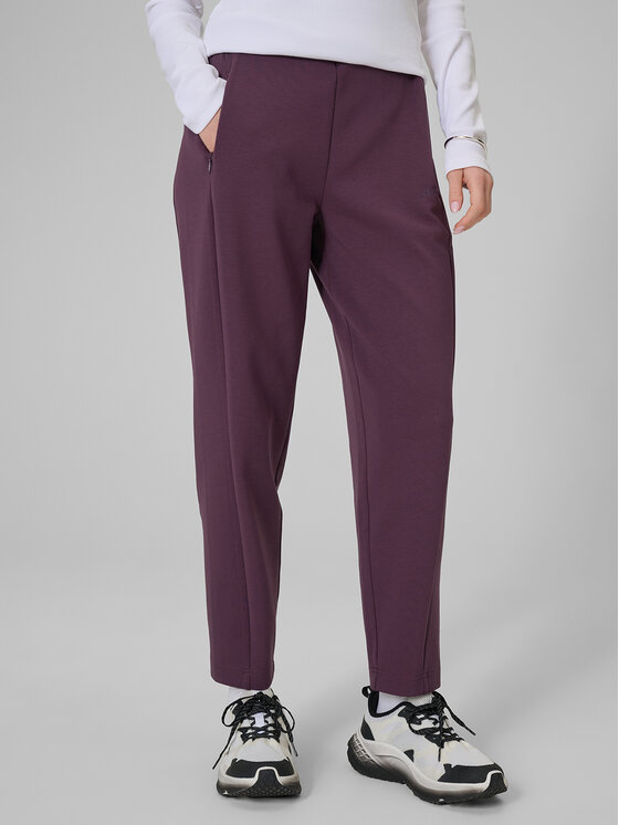 4F 4F Spodnie dresowe ESSENTIAL 3 Fioletowy Regular Fit