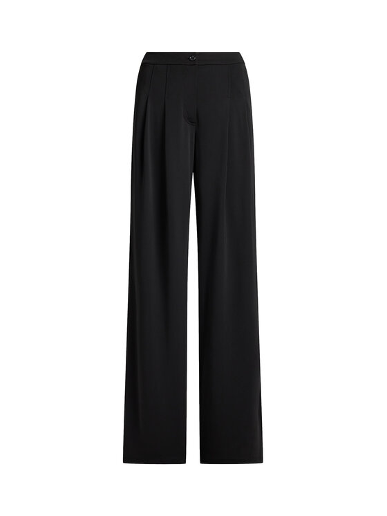 LAUREN RALPH LAUREN LAUREN RALPH LAUREN Текстилни панталони Chabrell 200980217001 Черен Wide Leg