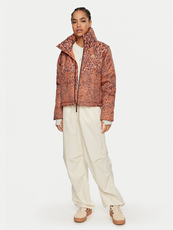 adidas adidas Зимова куртка FARM Rio IV9757 Оранжевий Loose Fit