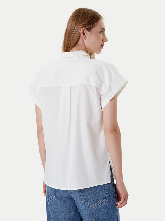 Tommy Hilfiger Tommy Hilfiger Košeľa WW0WW45897 Biela Relaxed Fit