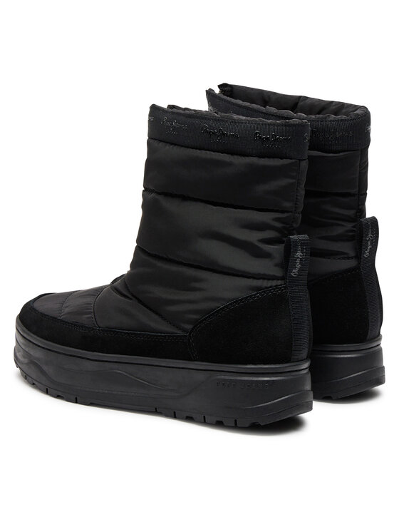 Pepe Jeans Pepe Jeans Členková obuv PLS50553 Čierna
