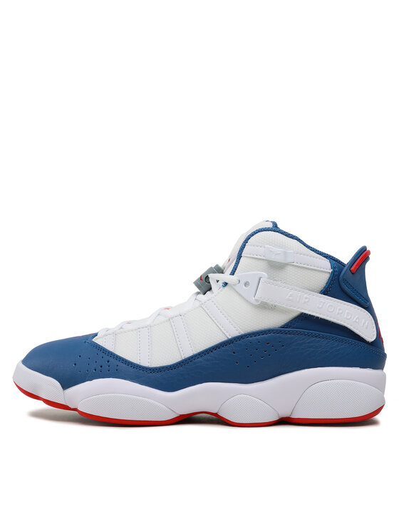 Air jordan best sale 6 rings white