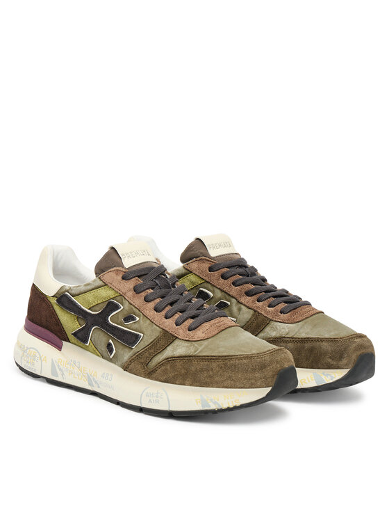 Premiata Premiata Sneakersy Mick Var 7717 Zielony