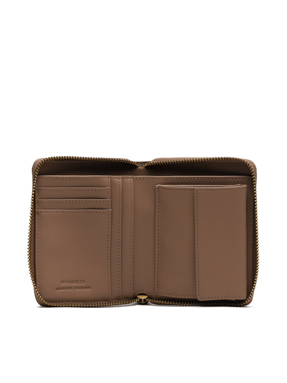 PINKO PINKO Портфейл Taylor Zip Around AI 23-24 PCPL 100249 A0F1 Кафяв