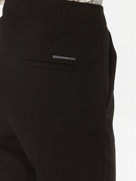 Calvin Klein Calvin Klein Spodnie materiałowe K20K206460 Czarny Slim Fit