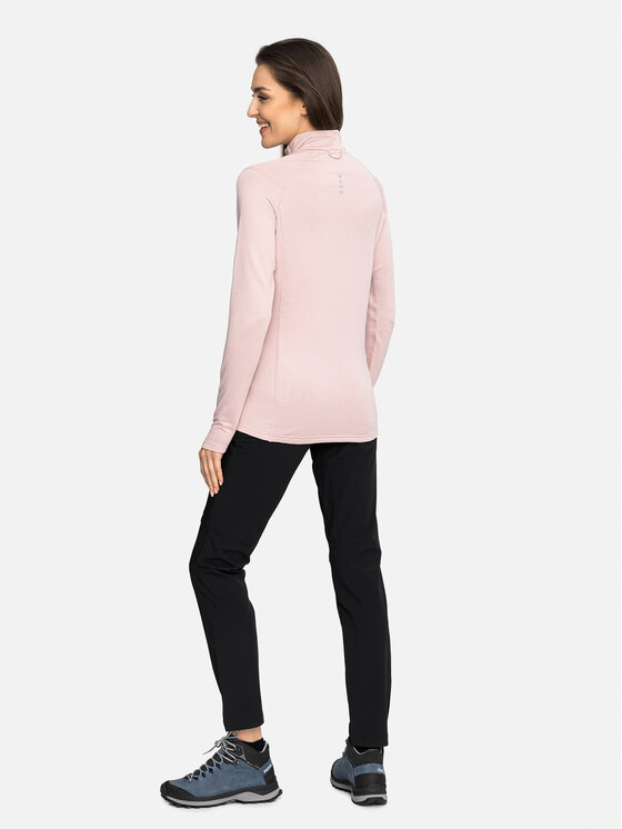 Viking Viking Bluza Birger Lady Hoodie Różowy Regular Fit