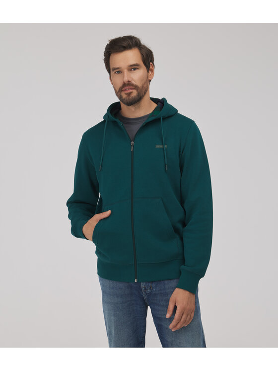 Lee Cooper Lee Cooper Bluza NORMAN Zielony Regular Fit