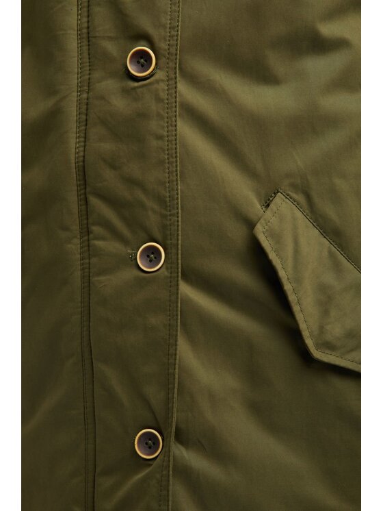 Mustang Mustang Kurtka damska PARKA Zielony Regular Fit