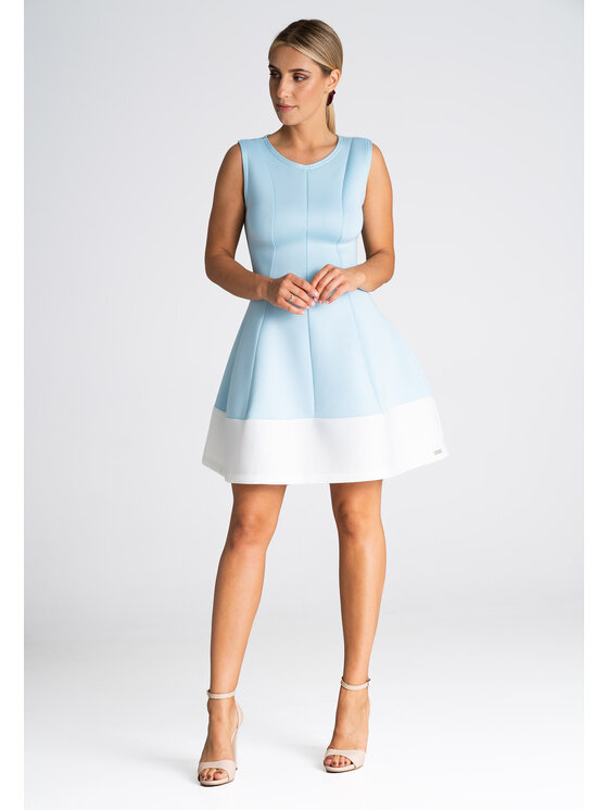 FIGL FIGLFIGL Vestito M979 Blu Regular Fit