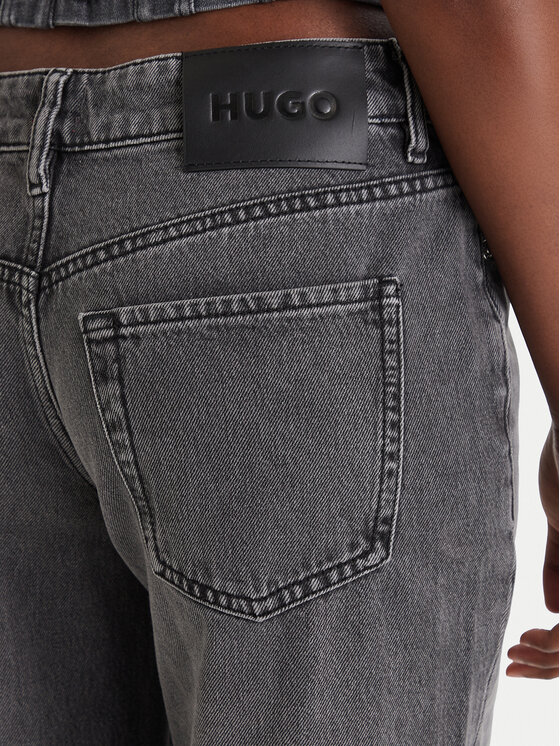 HUGO HUGO Blugi Gilissi_5 50559124 Gri Straight Fit