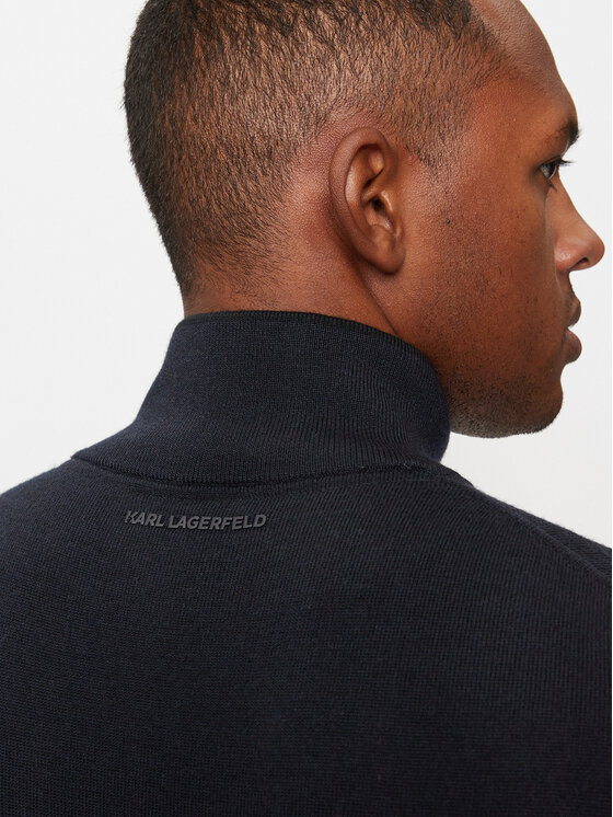 KARL LAGERFELD KARL LAGERFELD Sweater 655008 544399 Sötétkék Regular Fit