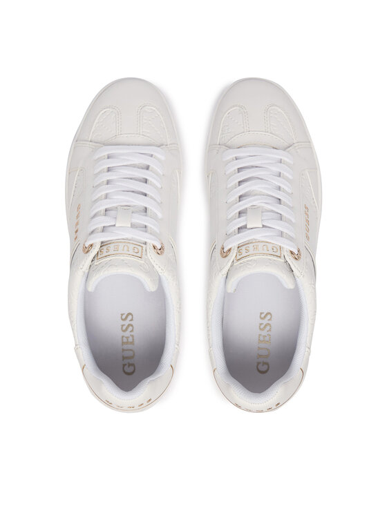 Guess Guess Сникърси FLJRO4 FAL12 Бял