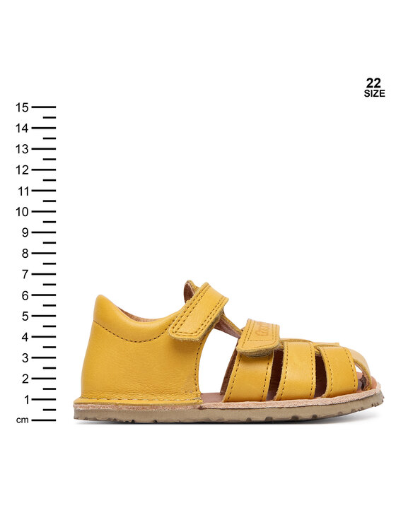 Froddo Froddo Sandales Barefoot Flexy F G3150283-5 M Dzeltens