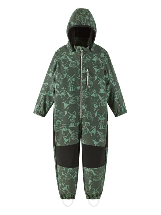 Reima Reima Софтшел гащеризон Nurmes 5100007C Зелен Regular Fit