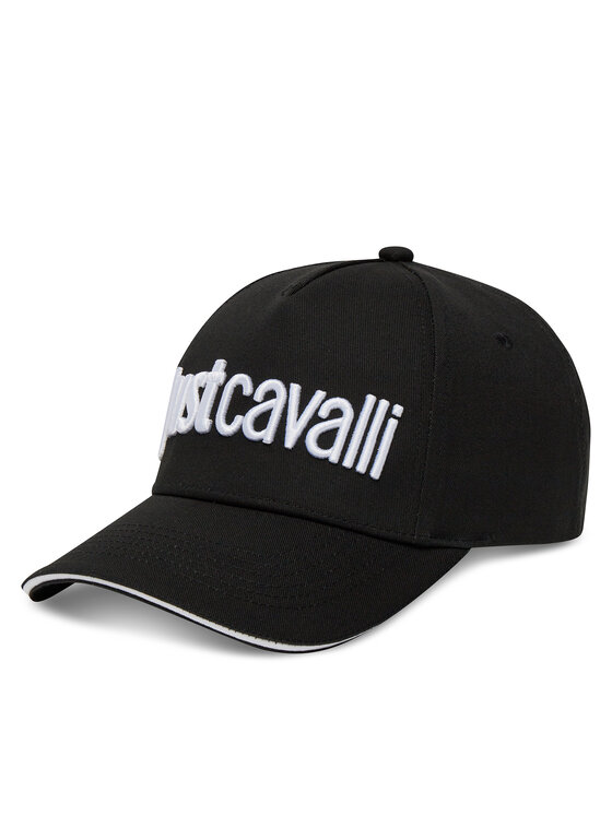 Șapcă Just Cavalli 78RAZK30 ZG192 Negru