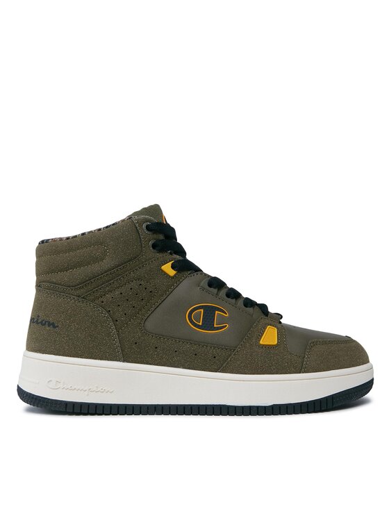 Champion Snīkeri Rebound Mid Winterized Mid Cut Shoe S22131-GS521 Haki