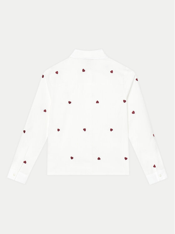 Kids ONLY Kids ONLY Camicia Lina 15317047 Bianco Regular Fit
