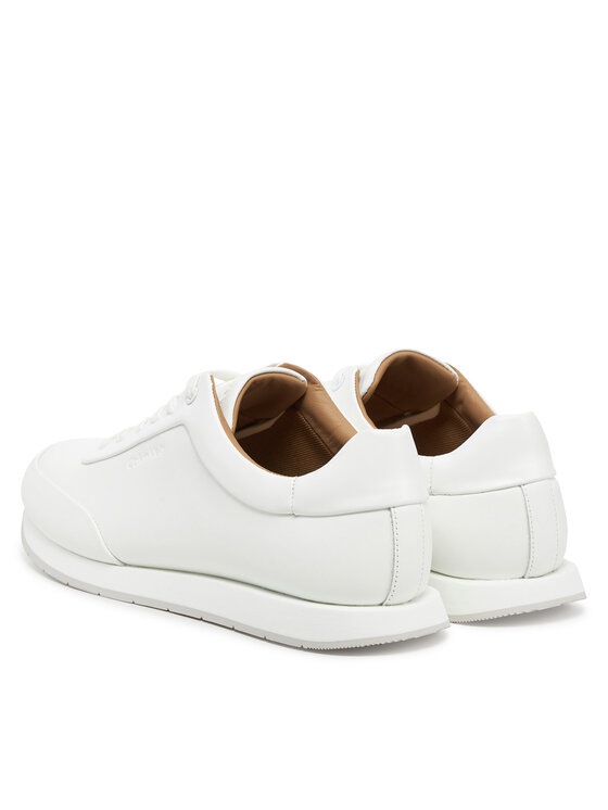 Calvin Klein Calvin Klein Tenisice Low Prof Runn Laceup Rubb Lth HM0HM01707 Bijela