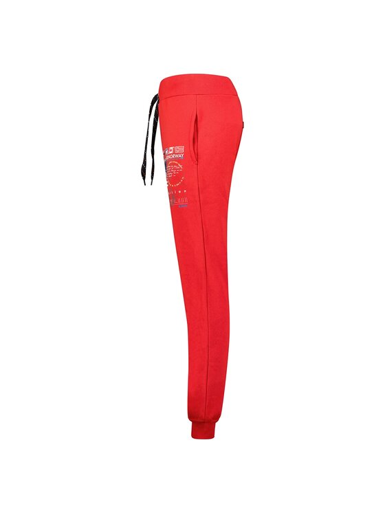 Geographical Norway Geographical Norway Spodnie dresowe WW5807H/GNO-RED Czerwony Regular Fit