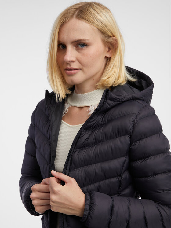 Orsay Orsay Kurtka zimowa 811126660000__34 Czarny Regular Fit