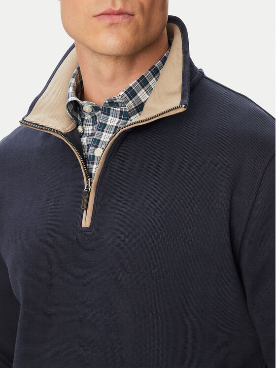 Gant Gant Džemperis 2067160 Tumši zils Regular Fit