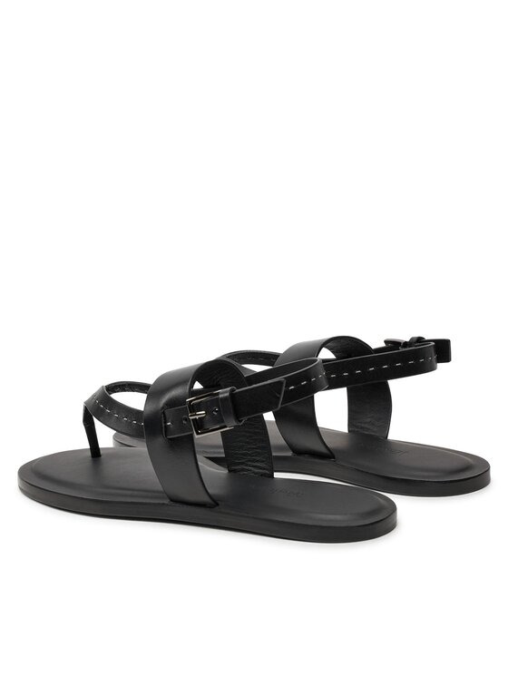 Max Mara Max Mara Sandale Thongstitch 24145210126 Crna
