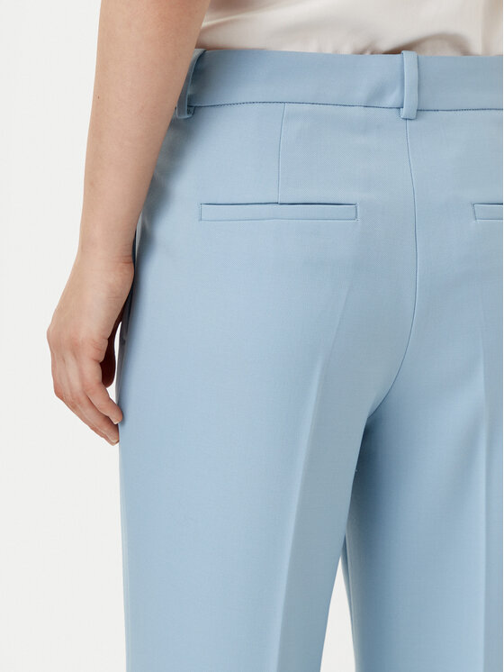Calvin Klein Calvin Klein Palazzo kalhoty K20K207836 Světle modrá Wide Leg